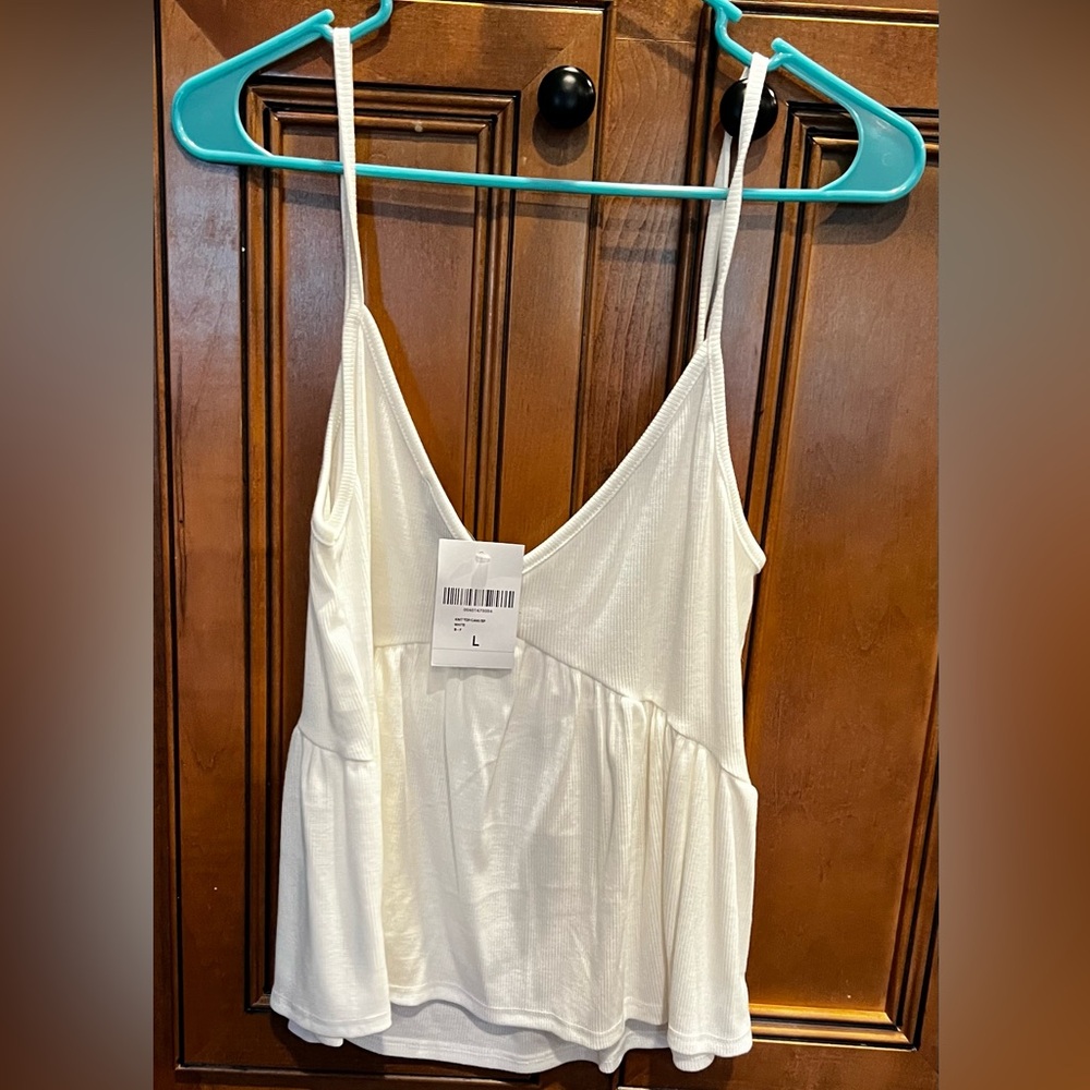 Forever 21 White Tank Top - Picture 2 of 2